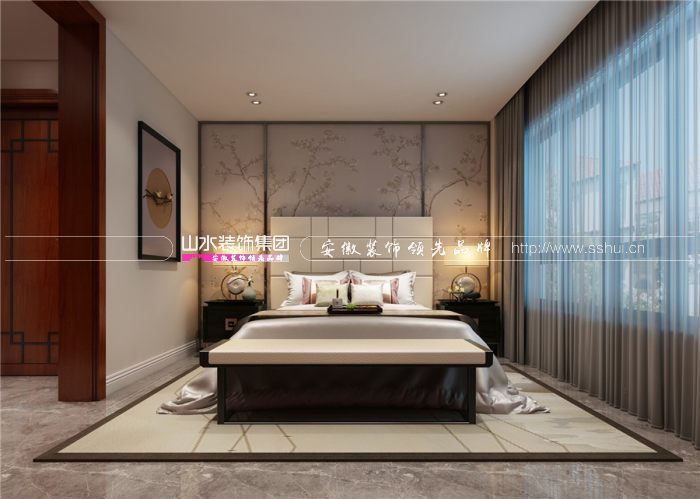 太和尚城一品复式户型中式风格设计