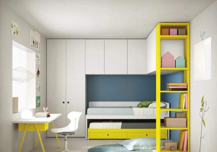 <span style='color: #ff0000'>9平米儿童房装修</span>设计小居室才能看出大创意