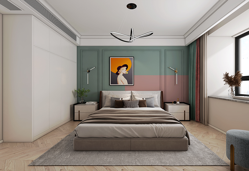 <span style='color: #ff0000'>床头背景墙</span>设计方案，颜值高又耐看，睡觉都能拥有好心情