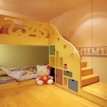 合肥<span style='color: #ff0000'>儿童房</span>装修设计做到这几点，安全又益智！