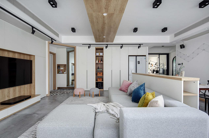 家天下140平米现代北欧风三居室新房装修 | 干净纯粹，回归慢生活