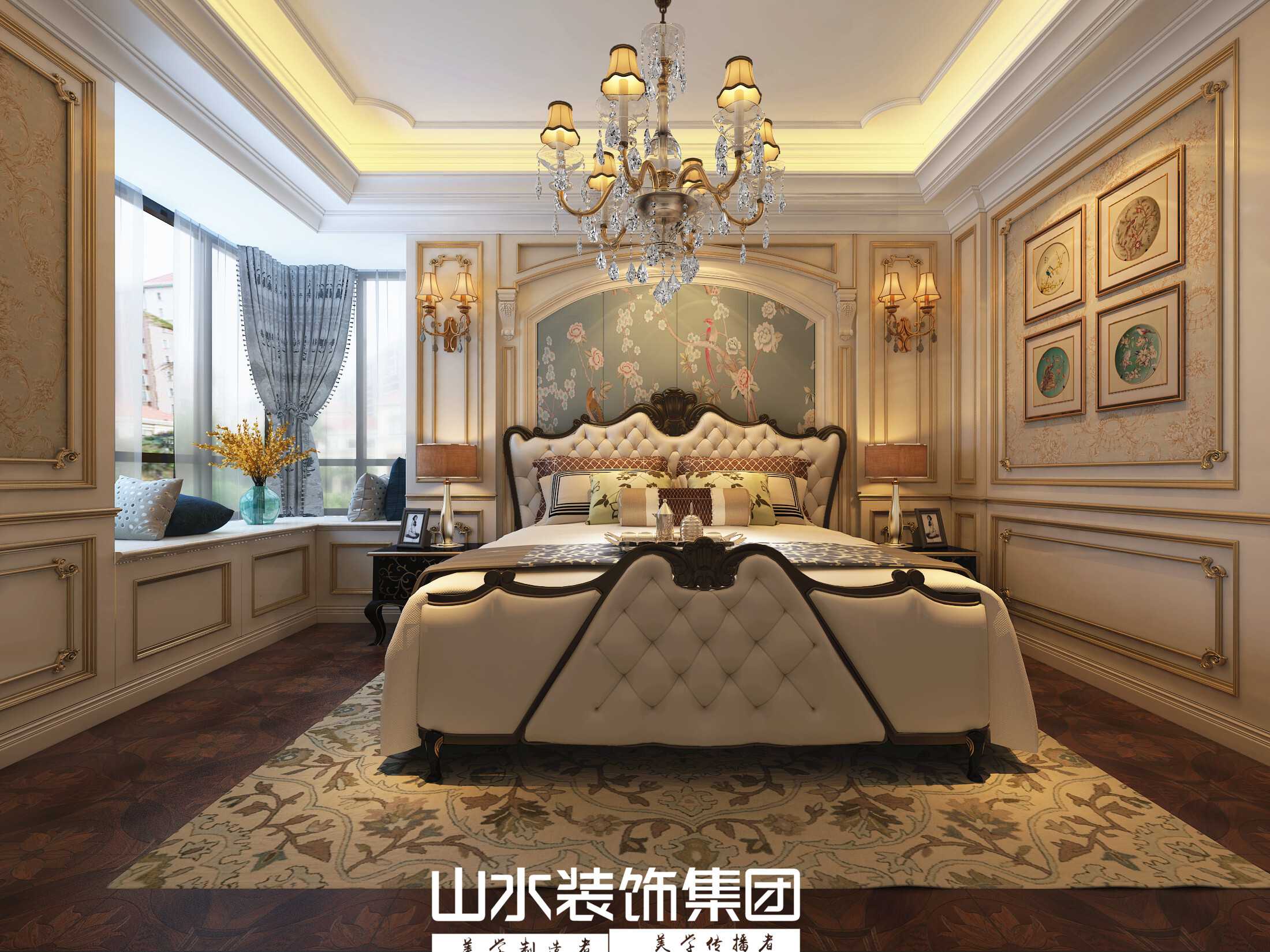 卧室欧式风格装修设计效果图