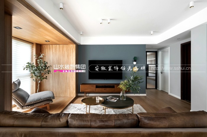 巴黎都市128㎡現(xiàn)代風(fēng)新房案例