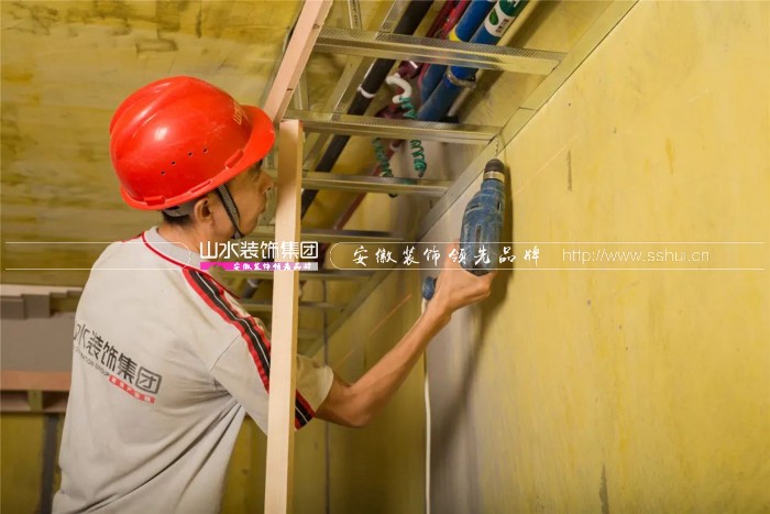 石膏板吊頂工藝