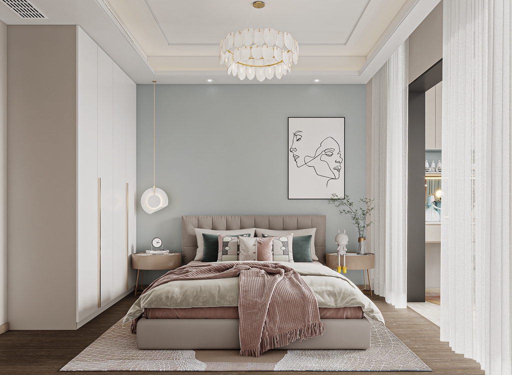 卧室怎么设计更舒适？<span style='color: #ff0000'>卧室装修</span>要点与注意事项