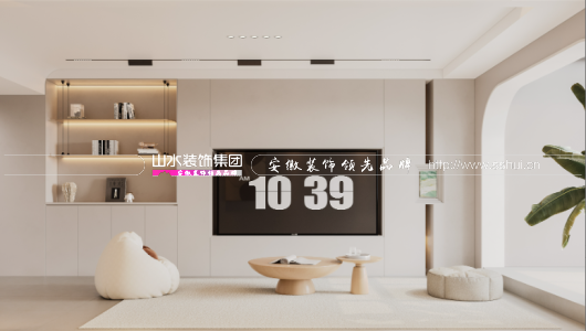 御景苑130㎡现代风 | 将简约做到极致，无主灯设计太赞了