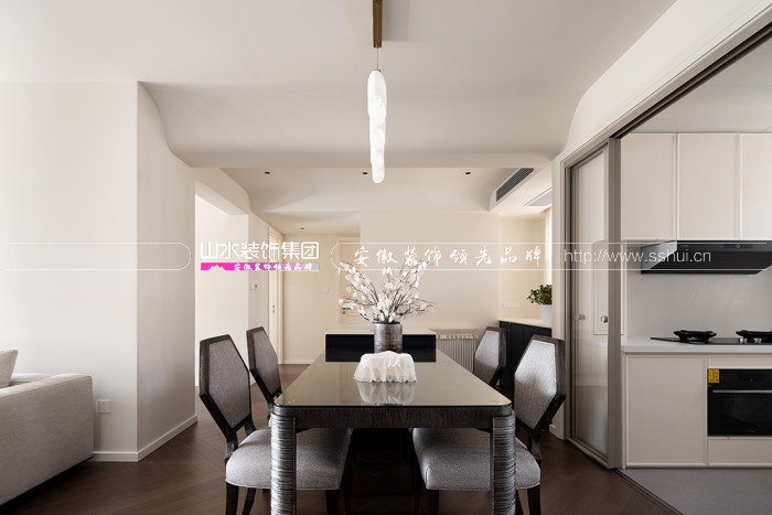 120㎡轻法式，无边界空间，赋予生活更多可能，慢叙浪漫日常