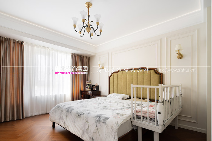 128㎡美式風新案，用細節充盈空間，微復古里藏著生活的優雅從容