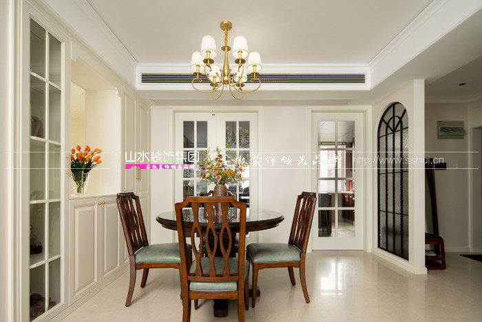 128㎡美式風新案，用細節充盈空間，微復古里藏著生活的優雅從容