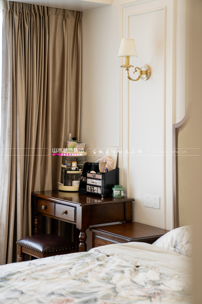 128㎡美式風新案，用細節充盈空間，微復古里藏著生活的優雅從容