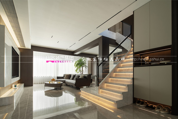 260㎡意式風，雙層空間解鎖復式人生，細節處皆是高級與奢雅