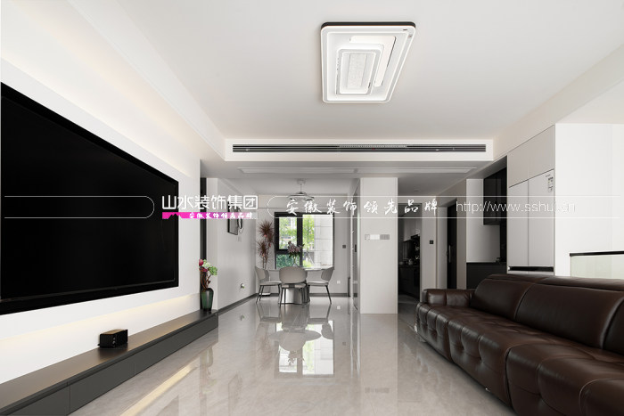 360㎡現代簡約風，打破邊界、至簡入微，細節處盡是優雅高級