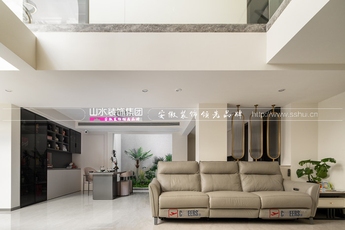 360㎡現代簡約風，打破邊界、至簡入微，細節處盡是優雅高級