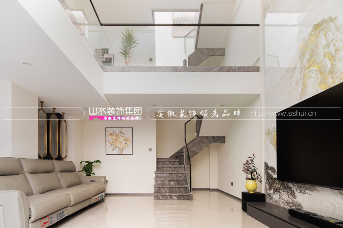 360㎡現代簡約風，打破邊界、至簡入微，細節處盡是優雅高級