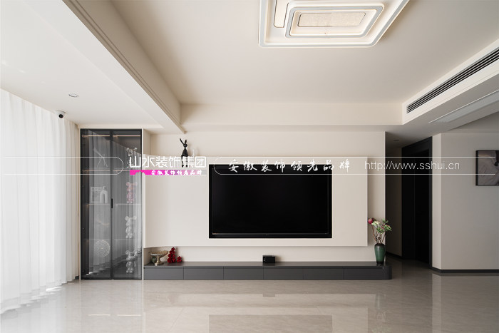 360㎡現代簡約風，打破邊界、至簡入微，細節處盡是優雅高級