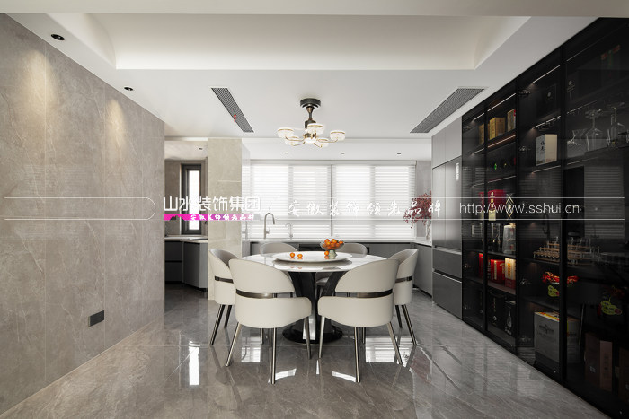 450㎡現代風頂復,石材與木質碰撞,光與影描摹空間的秩序之美 450㎡現代風頂復,石材與木質碰撞,光與影描摹空間的秩序之美