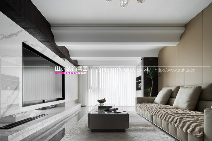 450㎡現代風頂復,石材與木質碰撞,光與影描摹空間的秩序之美 450㎡現代風頂復,石材與木質碰撞,光與影描摹空間的秩序之美