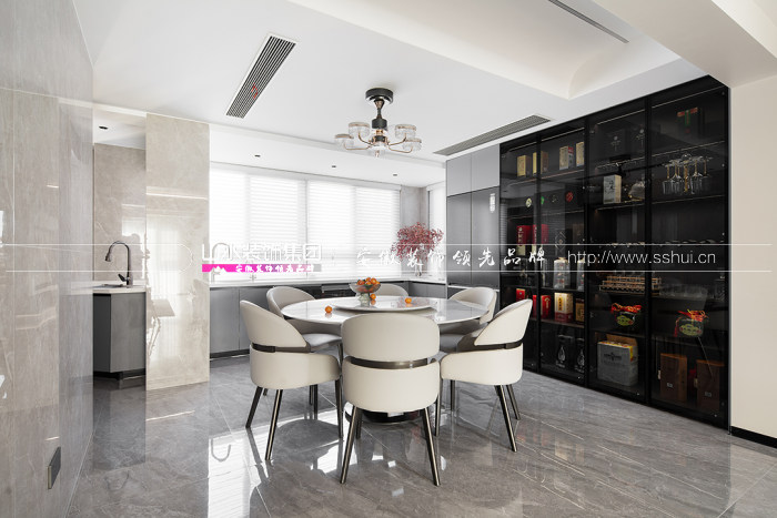 450㎡現代風頂復,石材與木質碰撞,光與影描摹空間的秩序之美 450㎡現代風頂復,石材與木質碰撞,光與影描摹空間的秩序之美