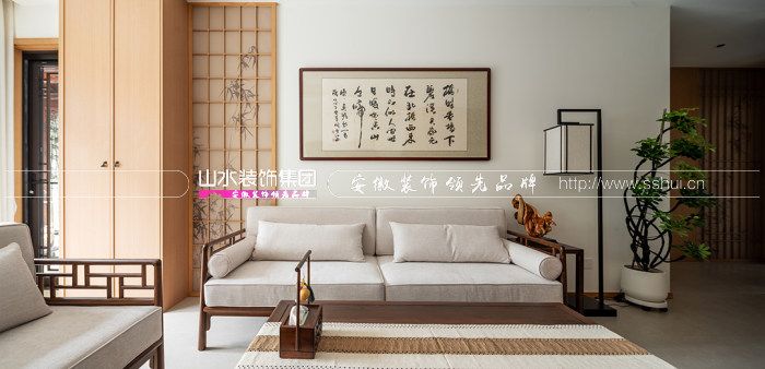 300㎡現(xiàn)代中式原木風，精準還原，將山水禪意揉進生活日常